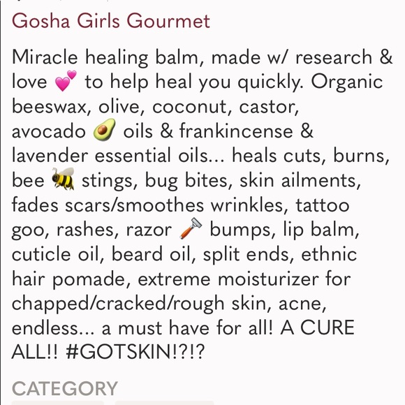 SUNDAY PM SALE!!❤️🩹MIRACLE HEALING BALM ❤️🛍🤗⭐️—BEST IN BEAUTY PICK!! 👌 - Picture 10 of 16